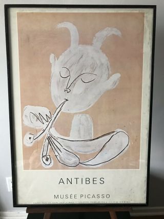VINTAGE PABLO PICASSO EXHIBITION POSTER - MODERN CUBISM EXPRESSIONISM ABSTRACT 5