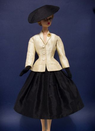 Ooak Outfit Made For Vintage Silkstone Barbie By D_b Handmade One Of A Kind