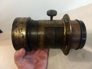 [Super Rare ] J.  H.  Dallmeyer 3B 23518 June 11,  1867 PATENT Portrait camera lens 4