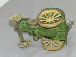 Vintage JOHN DEERE model D VINDEX Toy Tractor 1:16 toy Cast Iron 8