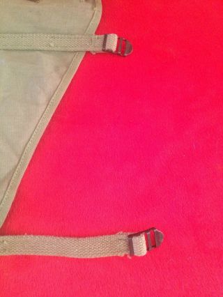 WW2 US Army Haversack M1928 Pack Tail Piece Carrier Diaper Dated 1942 7