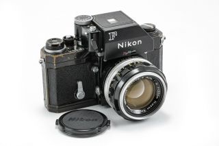 (70) Rare Collectible Black Nikon F Us Govt Property W/50/1.  4 Cap Ftn Finder