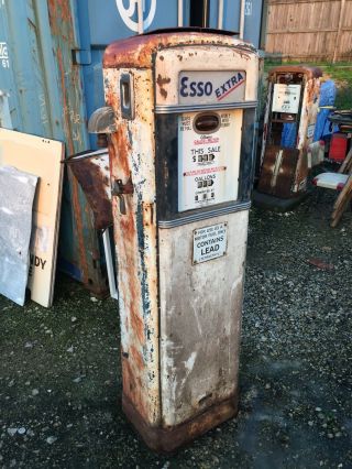 Vintage Gilbarco Gas Pump Garage Oil Car Truck Sign