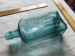Antique John Bull Sarsaparilla Bottle 1850’s Pontiled Fine