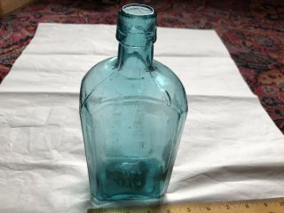 Antique John Bull Sarsaparilla Bottle 1850’s Pontiled Fine 8