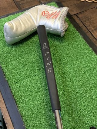 Scotty Cameron Circle T 3X Black Carbon Newport Tour Putter Rare Mil - Spec Neck 9