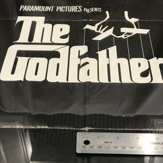 Vintage CineMasterpieces THE GODFATHER Movie Poster Custom Frame 10