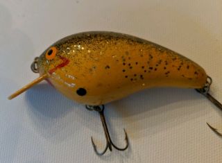 Vintage Fred C Young Big O Lure Handcarved Signed & Numbered 766 6