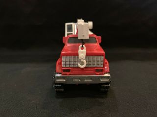 Vintage Schaper Stomper 4x4 ' s Heavy Haulers Red/White 14 Mobile Crane 1980 ' s 6