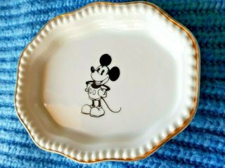 1930s Rosenthal Mickey Mouse Porcelain plate Extremely Rare Vintage Disney 2