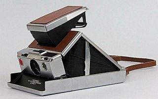 Vintage Polaroid SX - 70 Alpha 1 Land Camera with leather case 2