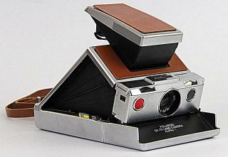 Vintage Polaroid SX - 70 Alpha 1 Land Camera with leather case 3