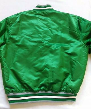 Vtg Philadelphia Eagles Green Pro Line Starter Satin Jacket Sz XL Old Logo Mens 8