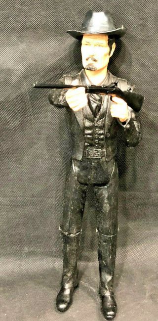 Vintage Johnny West Louis Marx Black Bart Action Figure w/ Accessories 3
