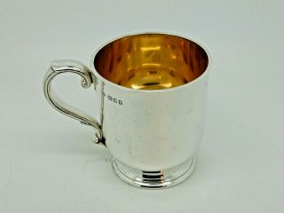 Antique Silver Mug / Tankard London 1921 – Garrard & Co Ltd 259g Quality