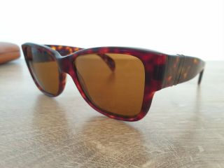 Vintage Persol Ratti 69218 Tortoise Brown Sunglasses Made In Italy Miami Vice