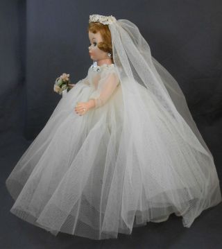 Vintage 1961 Madame Alexander CISSETTE Bride 840 - - Box,  Booklet,  Tag 6