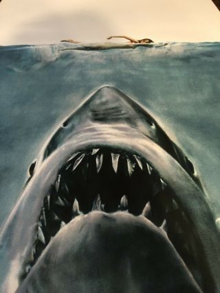 Jaws The Shark Poster Screen Print Art Mondo Roger Kastel Limited Edition Rare 6