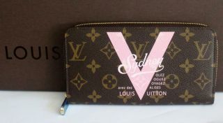 Louis Vuitton RARE Ballerine PINK ✿ Sydney ✿ Resort Zippy Wallet Purse BOXED 5