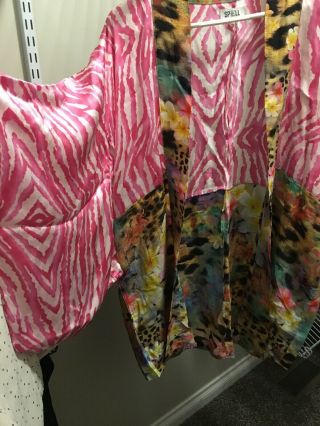 Spell Gypsy Designs Vintage Malibu Silk Kimono 6