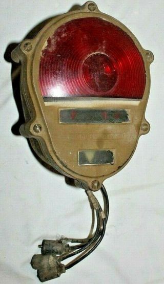 Us Army Humvee M998 M35 M151a2 Military Rat Road Motorcycle Stop Turn Tail Light
