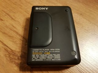 Sony Cassette Walkman Player WM - DD9 - Direct Drive - - Rare 2