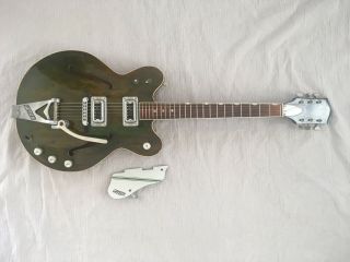 1968 Gretsch Rally Electric Guitar,  Bigsby,  Hollow,  Vintage Usa Made Hsc Mojo