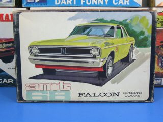 Rare Amt 5128 - 200 1968 Ford Falcon Sport Coupe Annual Complete Unbuilt