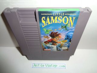 RARE Little Samson NES NTSC Nintendo Game 100 Authentic 2