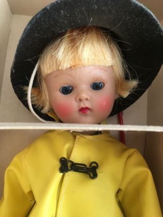 Vintage Vogue 1950 ' s GINNY Doll Fisherman Incredible Find Seems unstrung W Box 2