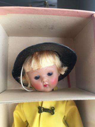 Vintage Vogue 1950 ' s GINNY Doll Fisherman Incredible Find Seems unstrung W Box 6