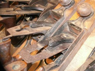 9 Vintage Antique Block Planes Hand Tools 3