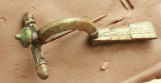 Ancient Roman Bronze Military Legionary Fibula & Brooch Functional Quality