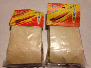 Rare vintage 1950 - 60 ' s Cap Missle Bombs - in packages (m) 3