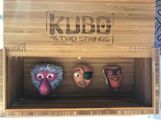 Kubo And The Two Strings Monkey - Beetle - Kubo Screen Faces Laika Rare