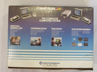VINTAGE COMMODORE 64 PERSONAL COMPUTER,  WITH BOX 2