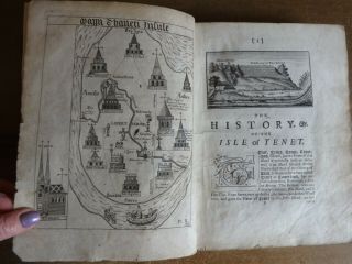 1736 Isle Of Tenet Or Thanet In Kent Antiquities Lewis 25 Plts Tanet Wantsum @