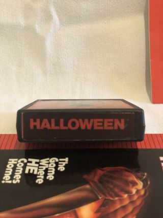 Halloween Atari 2600 NTSC Complete.  Rare Holy Grail 2