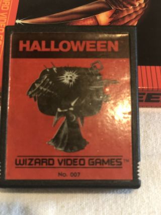 Halloween Atari 2600 NTSC Complete.  Rare Holy Grail 3