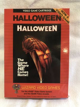 Halloween Atari 2600 NTSC Complete.  Rare Holy Grail 5