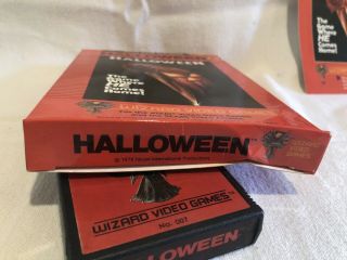 Halloween Atari 2600 NTSC Complete.  Rare Holy Grail 7