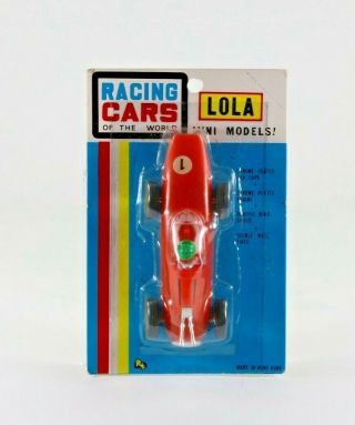 Vintage Racing Cars Of The World Lola Mini Models In Package Hong Kong
