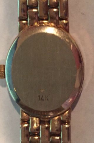 Vintage Tiffany & Co 14K Yellow Gold and Diamond Ladies Watch RARE COLLECTIBLE 4
