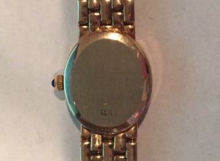 Vintage Tiffany & Co 14K Yellow Gold and Diamond Ladies Watch RARE COLLECTIBLE 5