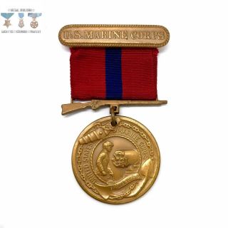 Wwii U.  S.  Marine Corps Good Conduct Medal Usmc Vintage Ww2 Item 3