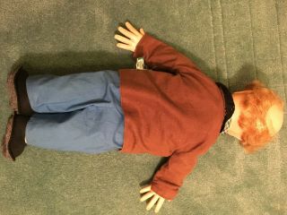 Vintage ©1955 BABY BARRY TOY CO.  Emmett Kelly ' s WILLIE THE CLOWN Doll Hobo 4