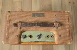 Vintage 1962 Fender Tweed Champ narrow panel,  transformers & tubes 12