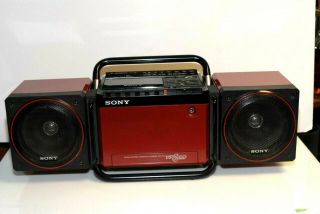Vintage Sony Cfs - 700 Am/fm Stereo Transound Boombox