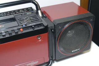 Vintage Sony CFS - 700 AM/FM Stereo TranSound Boombox 3