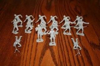 16 Vintage Mpc Wwii German Army Soldiers Figures A - Auburn,  Lido,  Marx,  Timmee